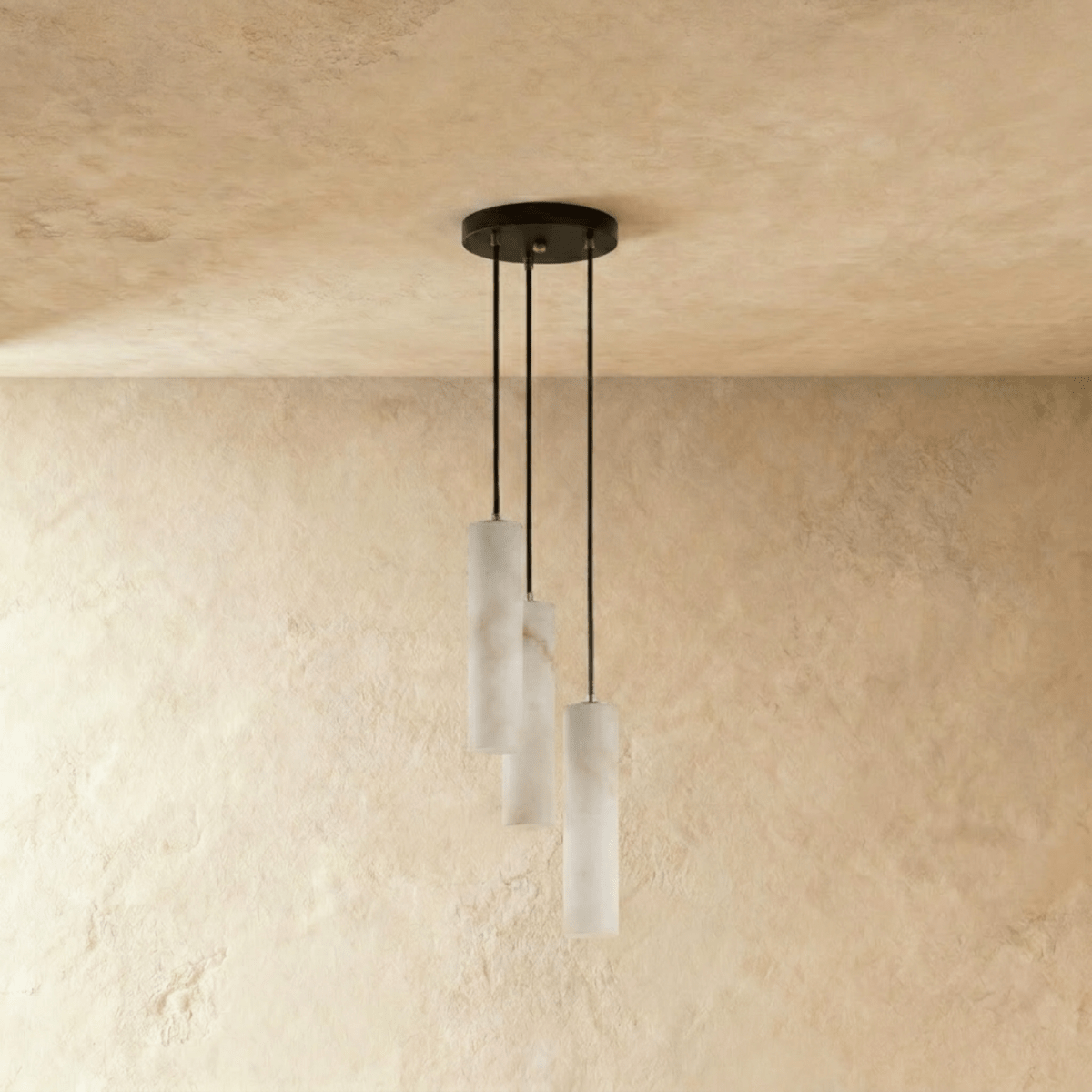 Entokei Alabaster Chandelier Light