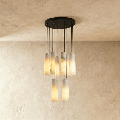 Entokei Alabaster Chandelier Light