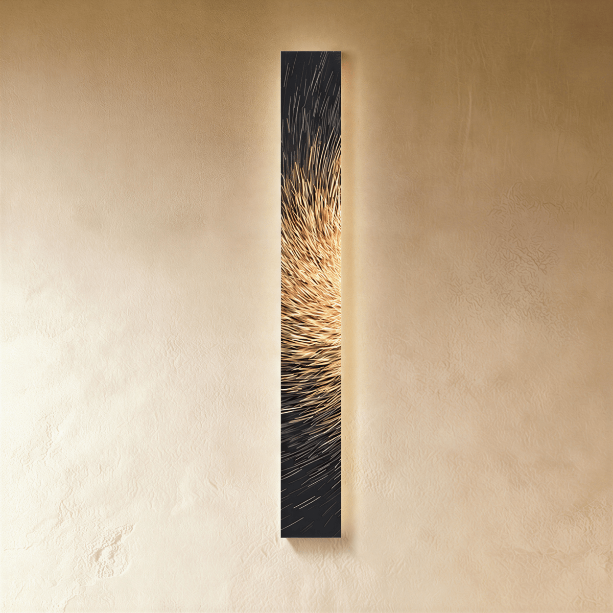 Etched Steel Illuminated Art