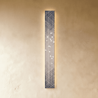 Etched Steel Illuminated Art
