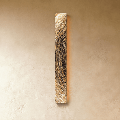 Etched Steel Illuminated Art