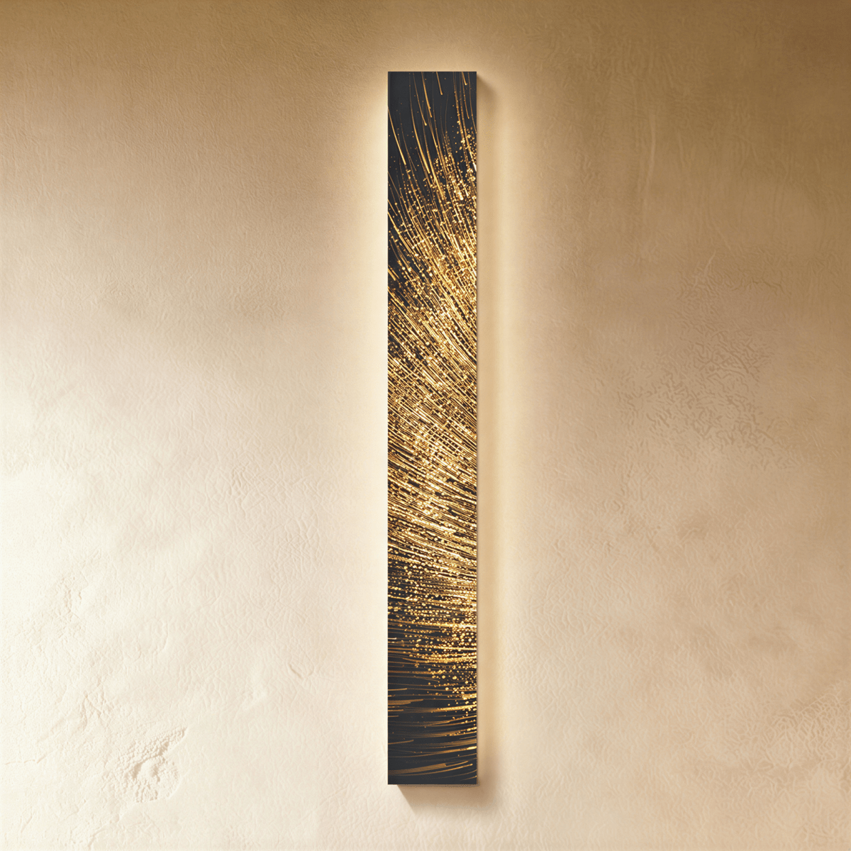 Etched Steel Illuminated Art