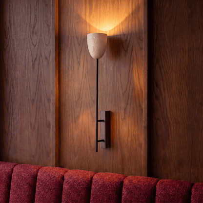 Flanso Travertine Wall Lamp