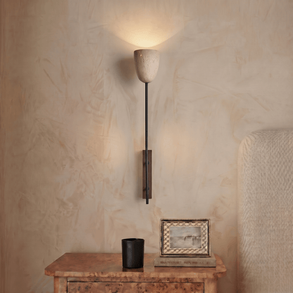 Flanso Travertine Wall Lamp