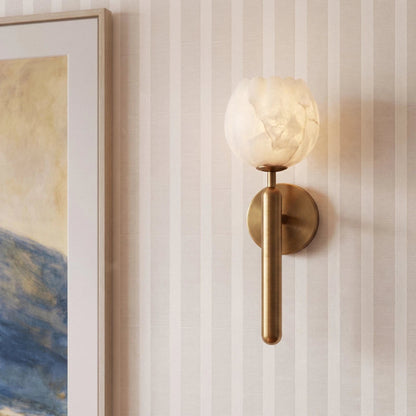 Flora Alabaster Wall Lamp