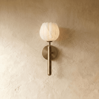 Flora Alabaster Wall Lamp