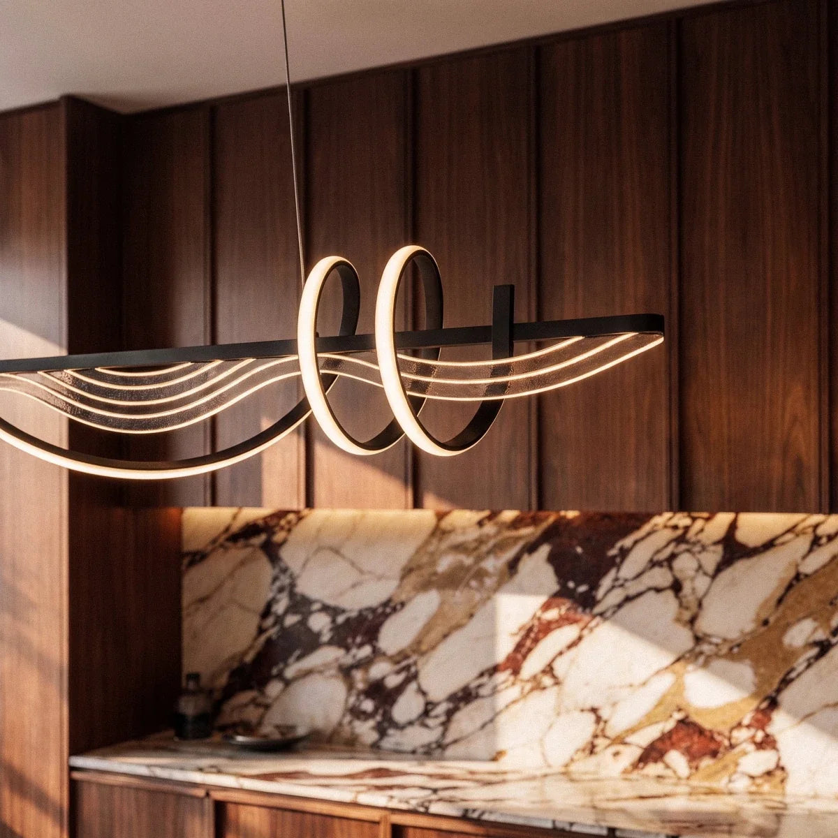 Fluo Chandelier