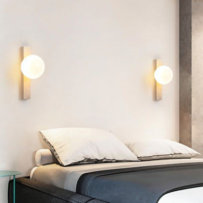 Fyris Travertine Wall Lamp