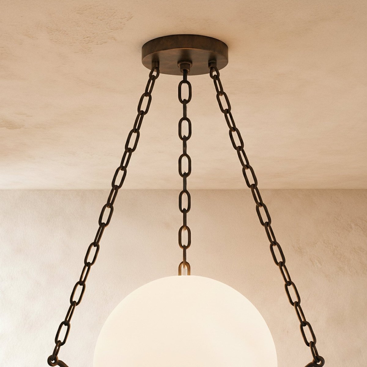 Globus Alabaster Pendant Light