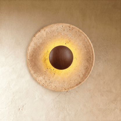 Glova Travertine Wall Lamp
