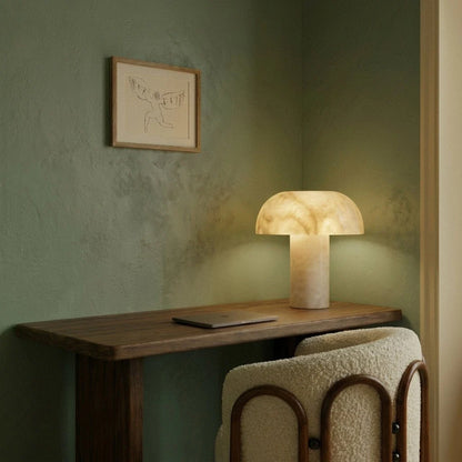 Habros Alabaster Table Lamp