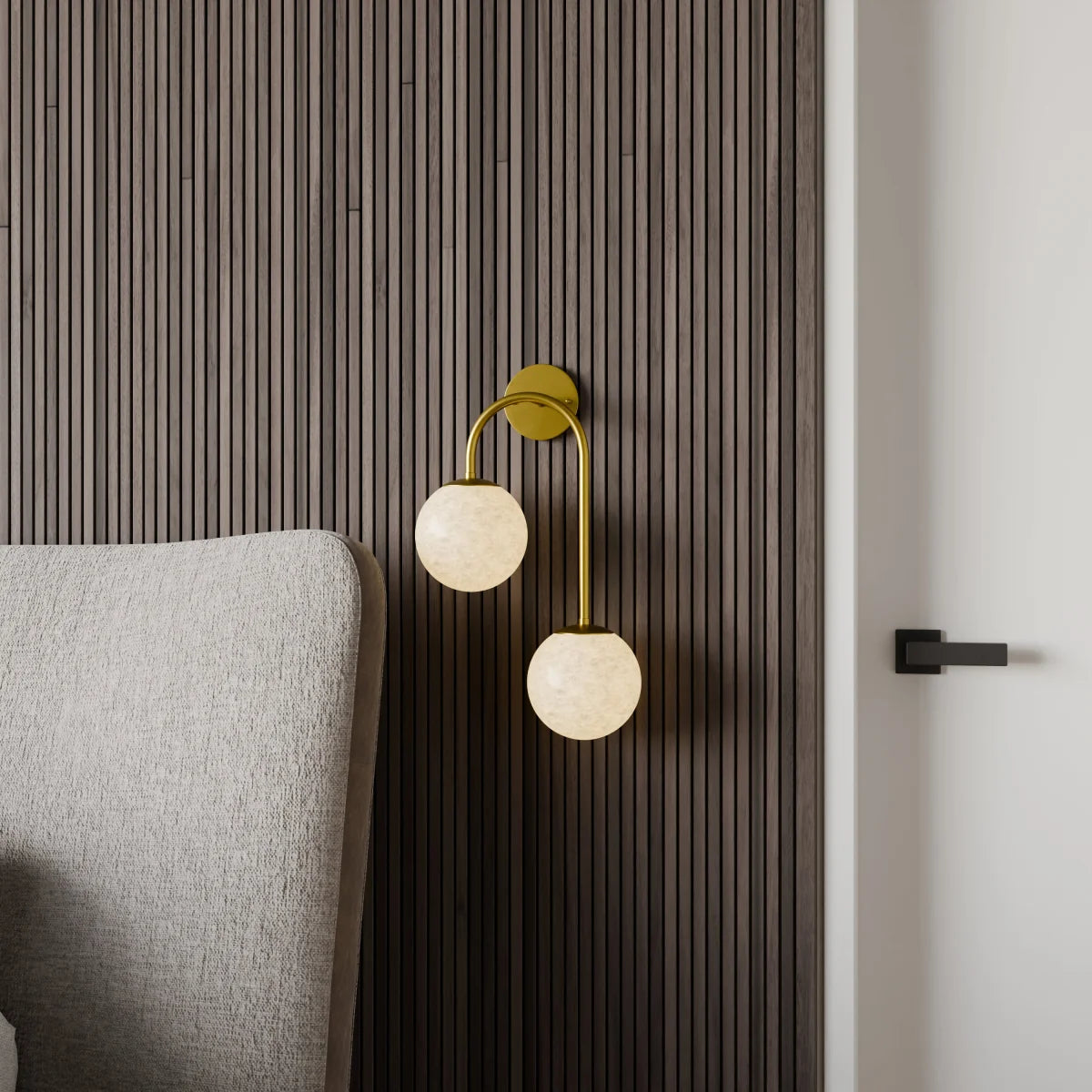 Hulel Alabaster Wall Sconce