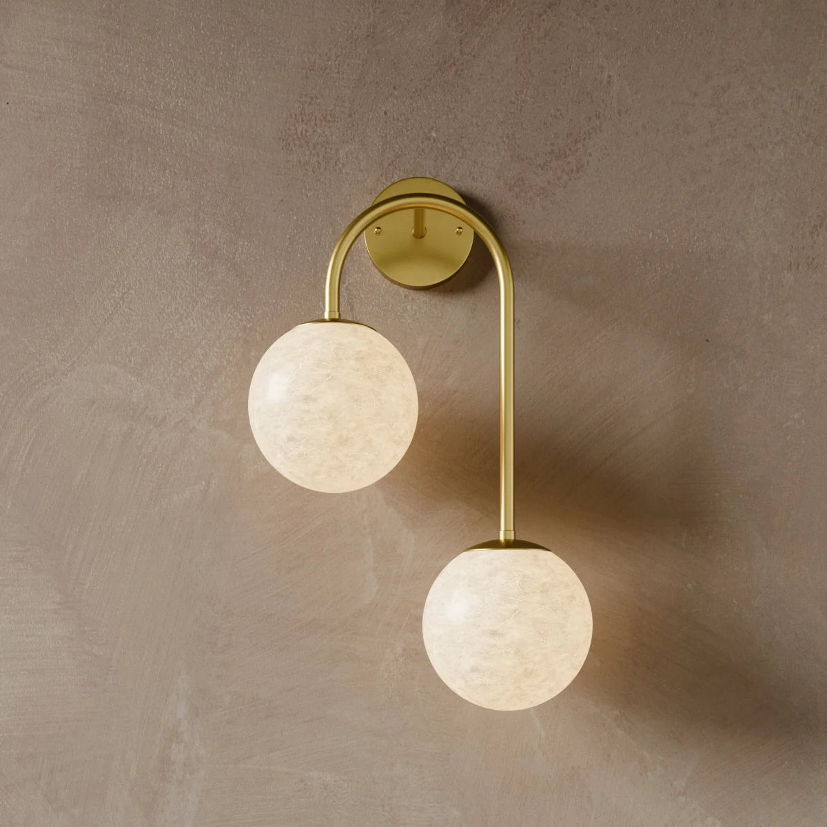 Hulel Alabaster Wall Sconce