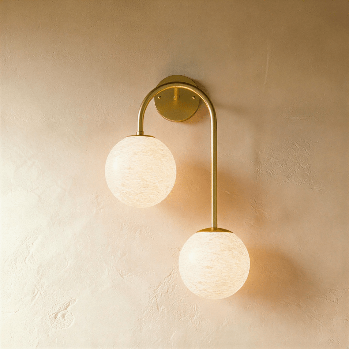 Hulel Alabaster Wall Sconce