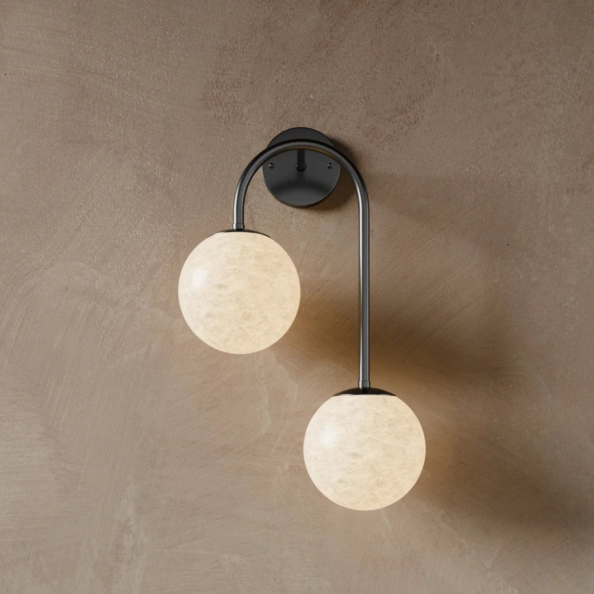 Hulel Alabaster Wall Sconce