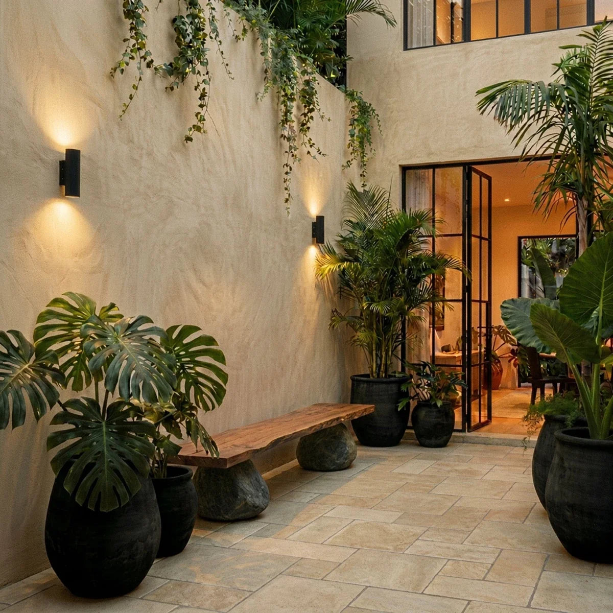 Indira Outdoor Wall Lamp - Open Box