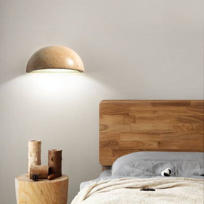 Ivado Travertine Wall Lamp