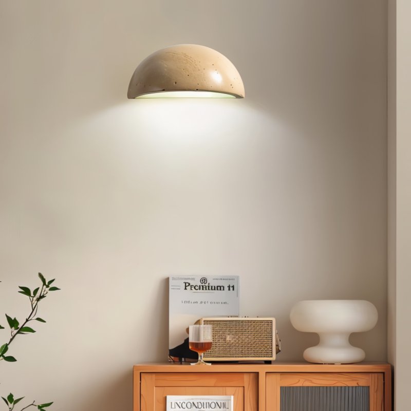 Ivado Travertine Wall Lamp