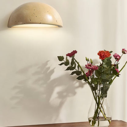 Ivado Travertine Wall Lamp