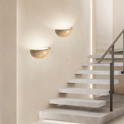 Ivado Travertine Wall Lamp