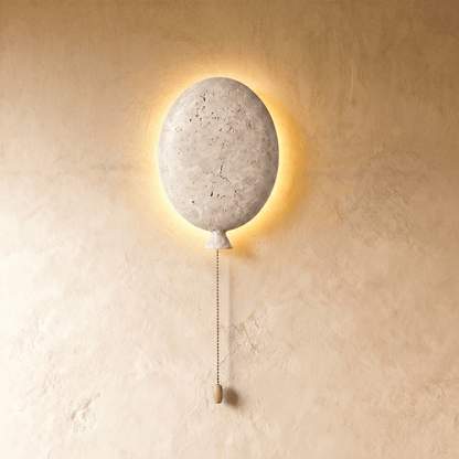 Krone Travertine Wall Lamp