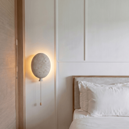 Krone Travertine Wall Lamp