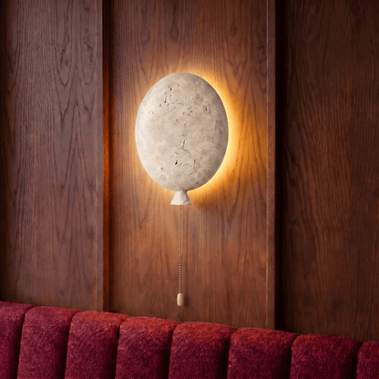 Krone Travertine Wall Lamp