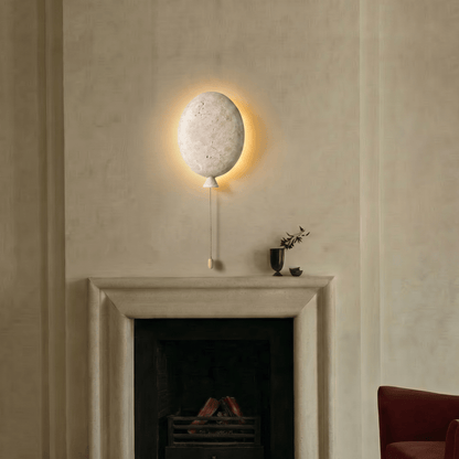 Krone Travertine Wall Lamp