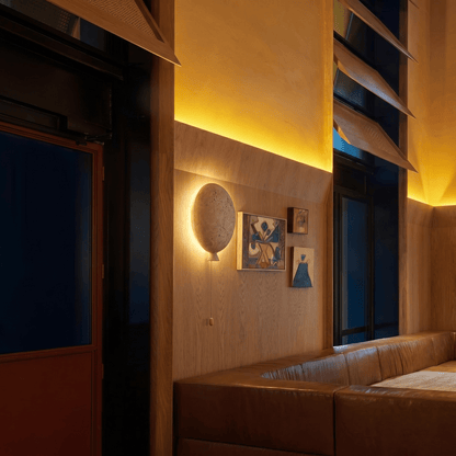 Krone Travertine Wall Lamp