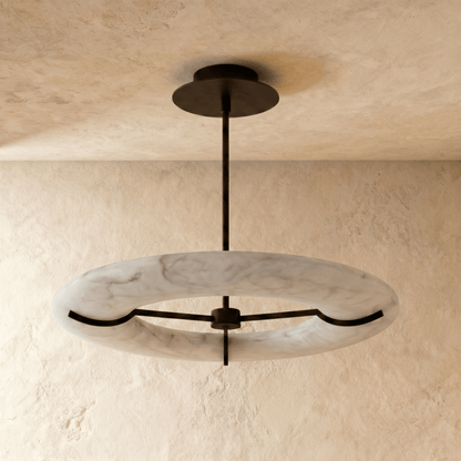 Kuklos Alabaster Chandelier Light