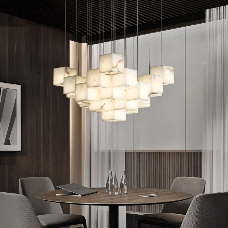Kybos Alabaster Chandelier