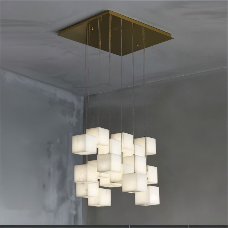 Kybos Alabaster Chandelier