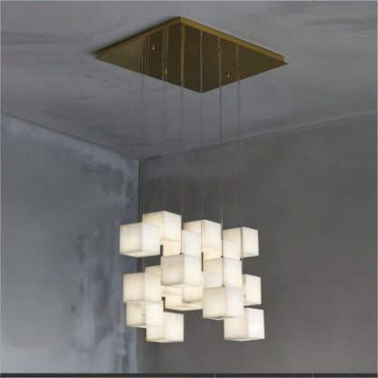 Kybos Alabaster Chandelier