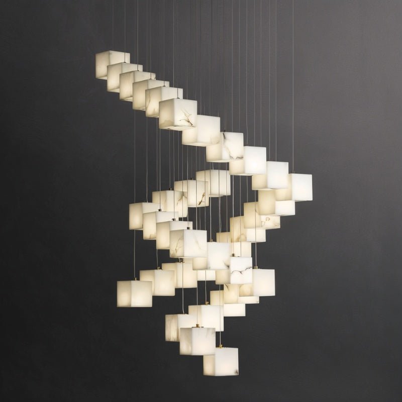 Kybos Alabaster Chandelier