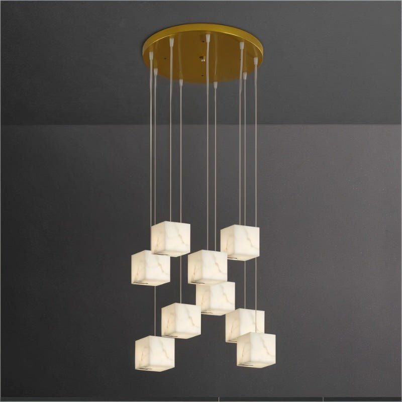 Kybos Alabaster Chandelier