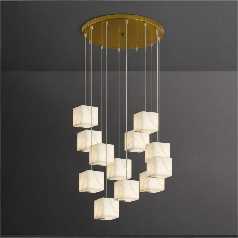 Kybos Alabaster Chandelier