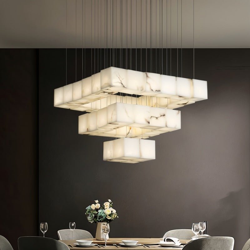 Kybos Alabaster Chandelier