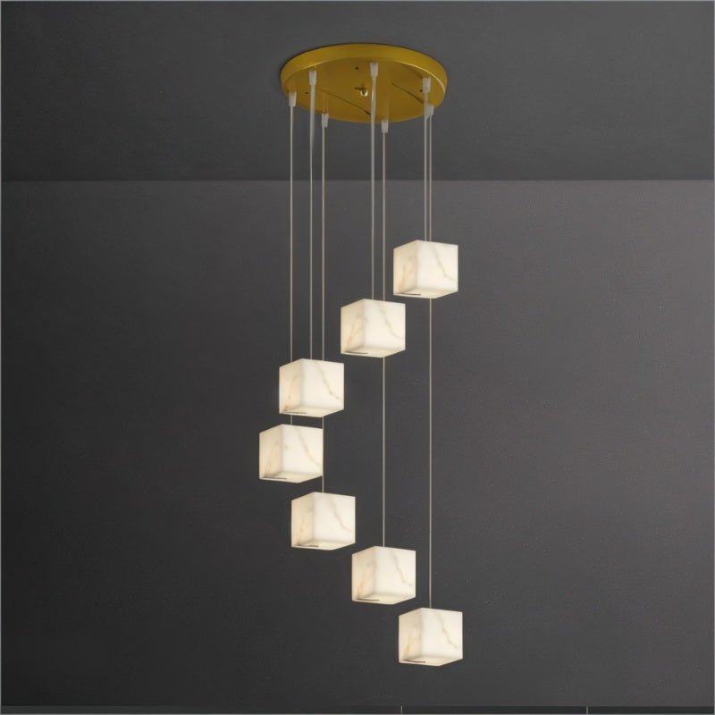 Kybos Alabaster Chandelier