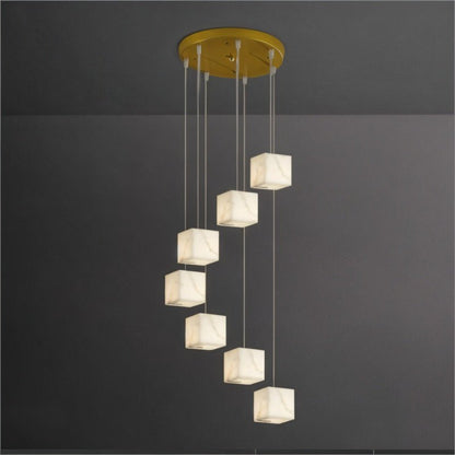 Kybos Alabaster Chandelier