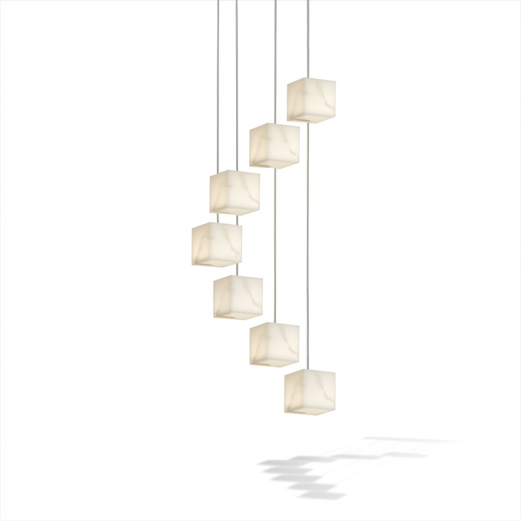 Kybos Alabaster Chandelier