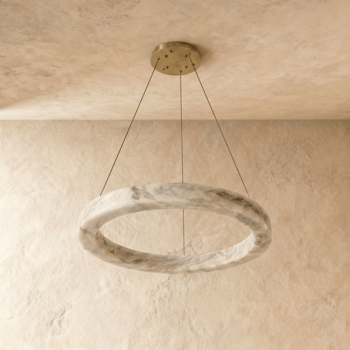 Kyklos Alabaster Chandelier