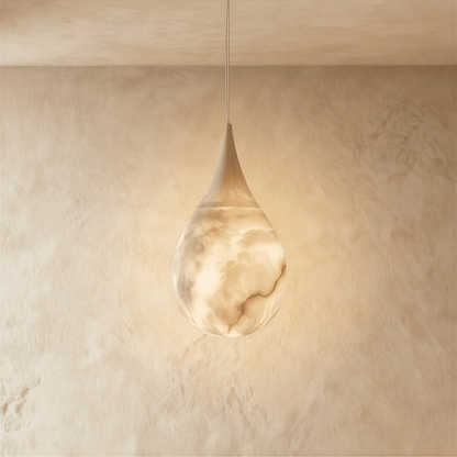 Lacrima Alabaster Pendant Light