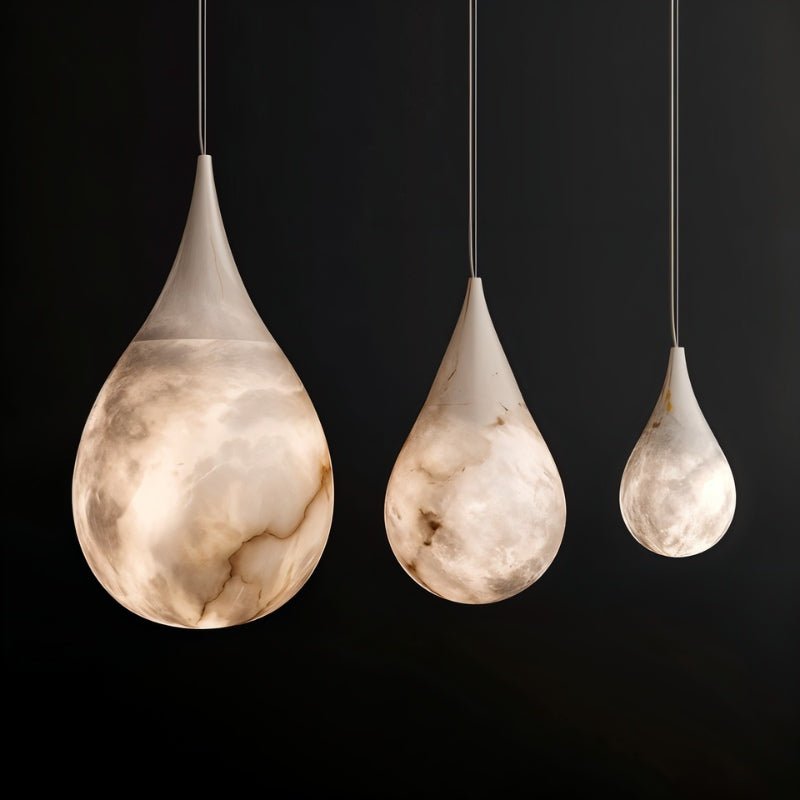 Lacrima Alabaster Pendant Light