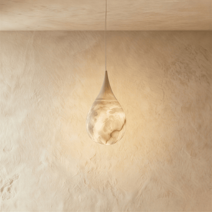 Lacrima Alabaster Pendant Light