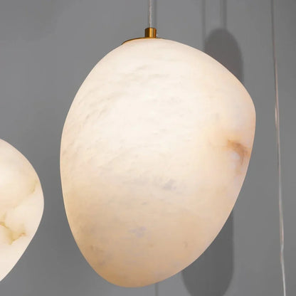 Lapis Alabaster Pendant Light