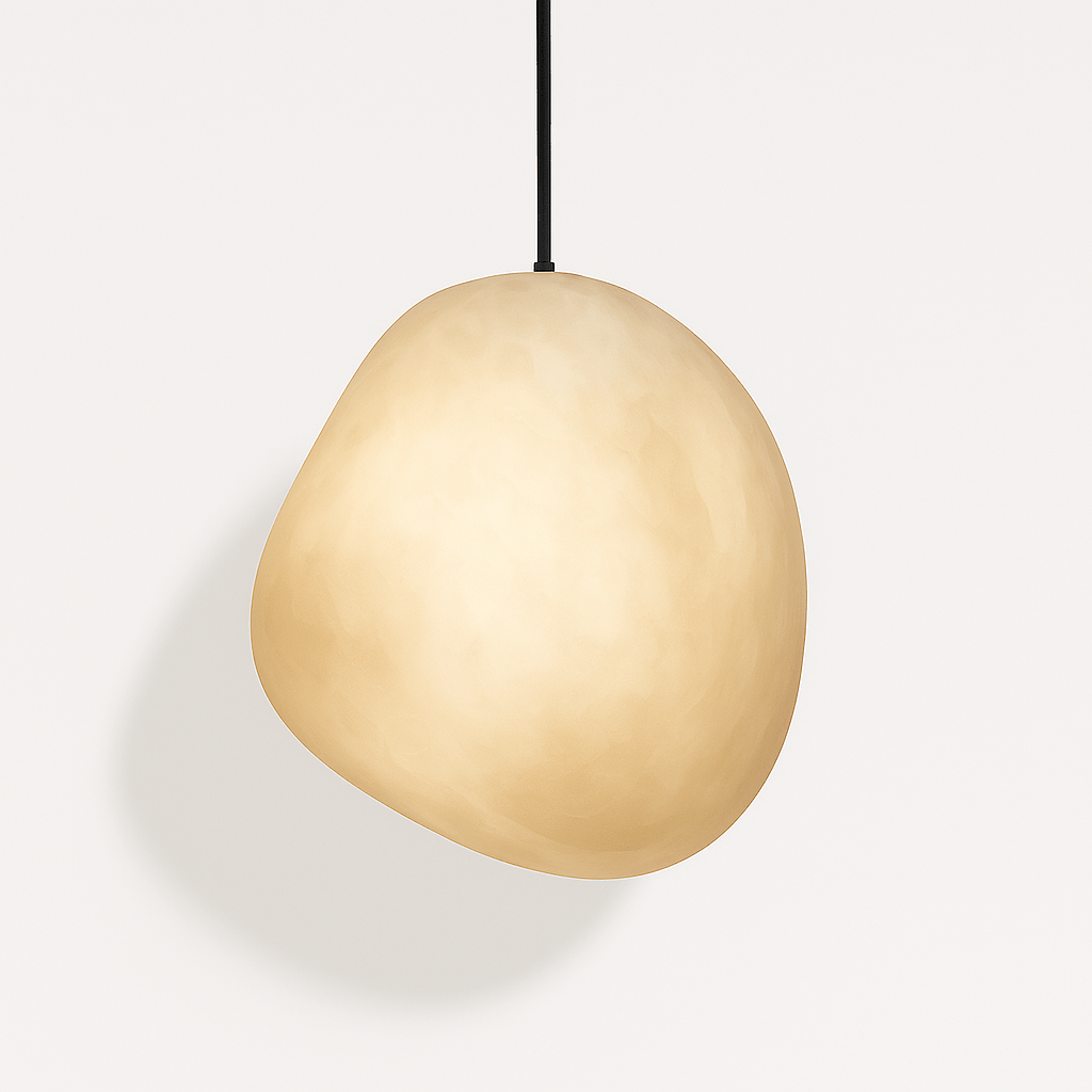 Lapis Alabaster Pendant Light