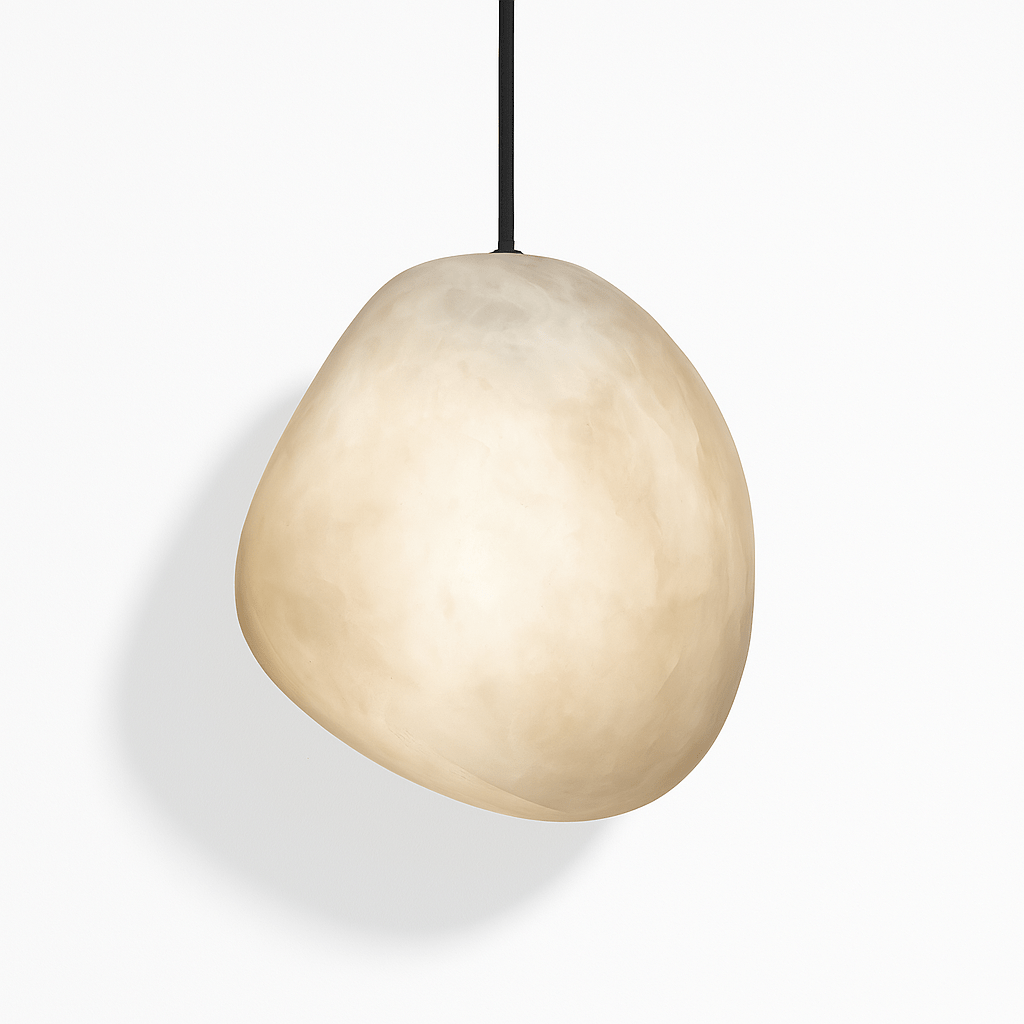 Lapis Alabaster Pendant Light