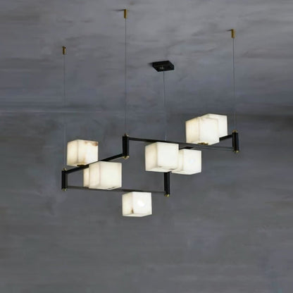Lifang Alabaster Chandelier