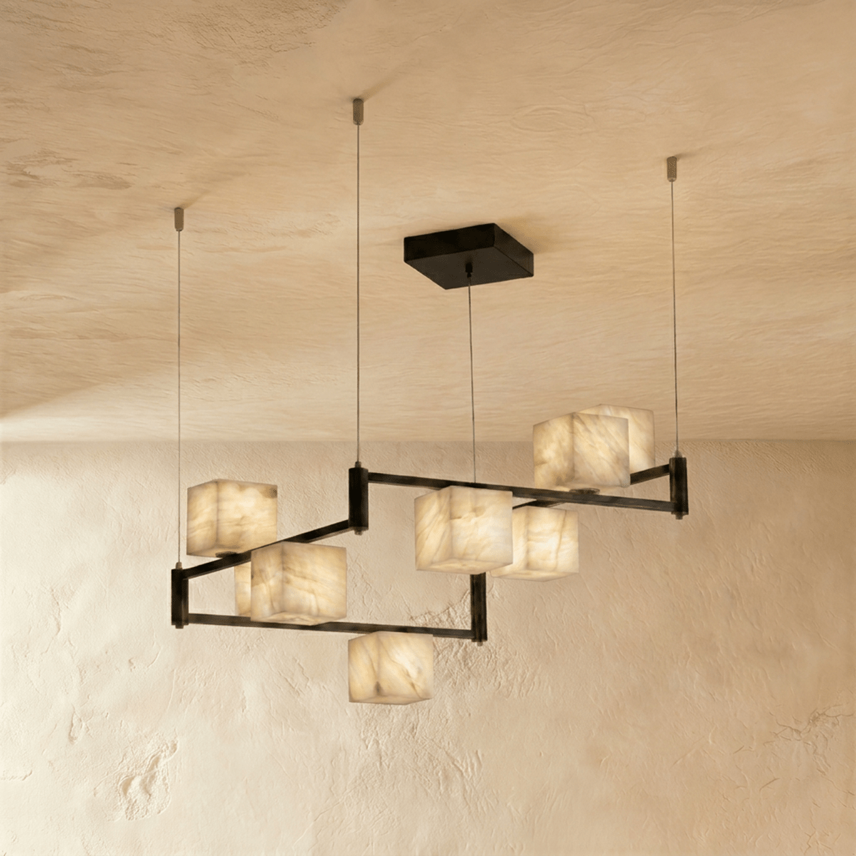 Lifang Alabaster Chandelier