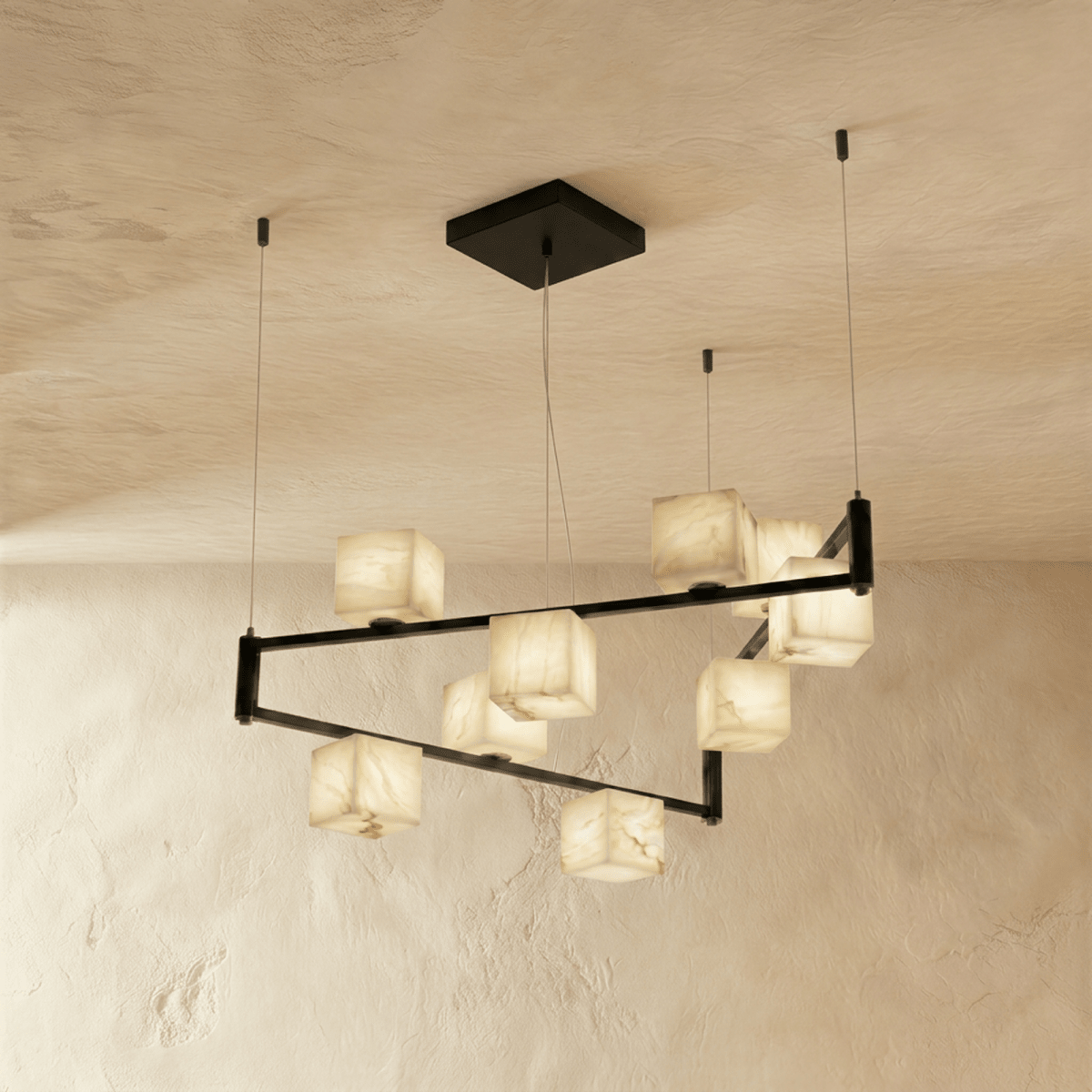Lifang Alabaster Chandelier